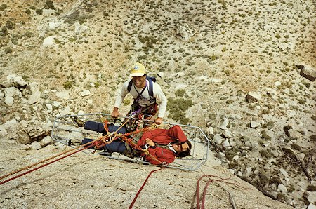 Rigging training at Granite Falls (Need identity of individual(s))