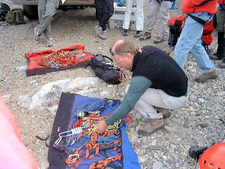 Rock Climbing Rescue Training - June 3, 2002