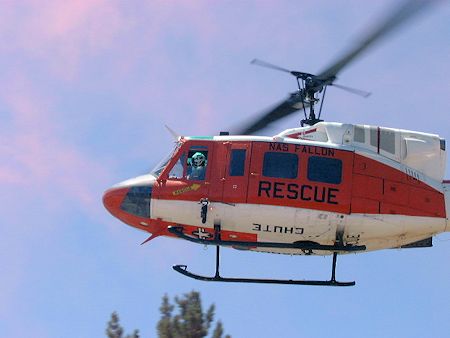 Helicopter Training at Mammoth Airport - June 29, 2002