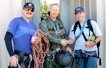 Jan and Steve and Winch Operator