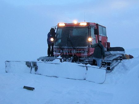 Mammoth Mountain Ski Area Snowcat