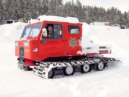 Sheriff's Department Snowcat