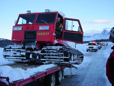 Sheriff's Office Snowcat