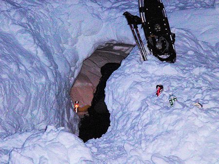 Snow Cave Training