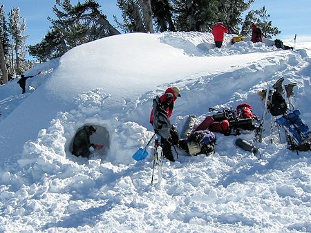 Snow Cave Training