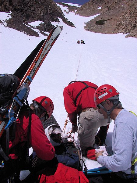 End of the first belay - JW Photo