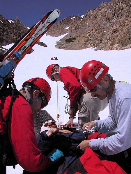 Ted Mandryk rescue - Joe Walker Photo