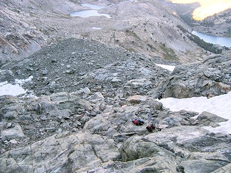 Recovery on Mt Ritter