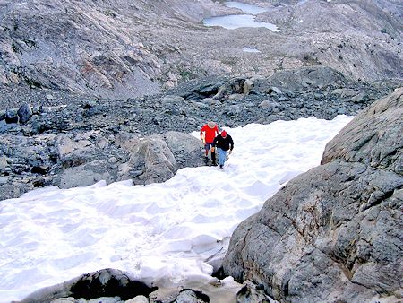 Recovery on Mt Ritter