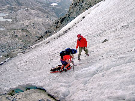 Recovery on Mt Ritter