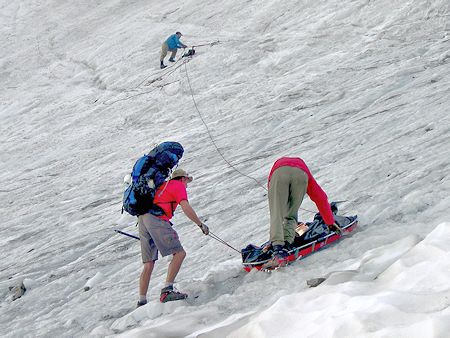 Recovery on Mt Ritter