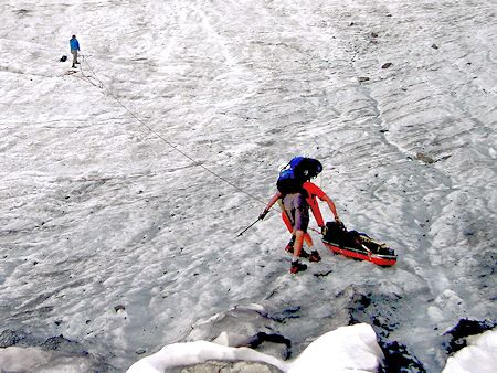 Recovery on Mt Ritter