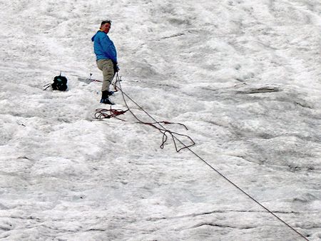 Recovery on Mt Ritter