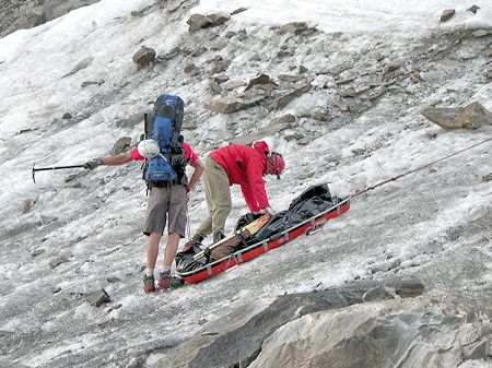 Recovery on Mt Ritter