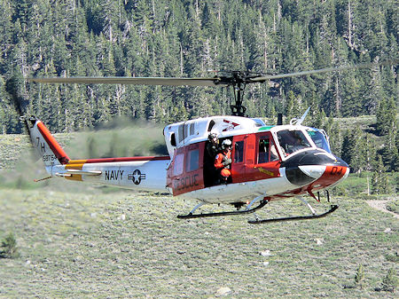 NAS Fallon Navy helicopter arrives for backup