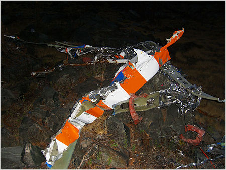 Steve Fossett plane wreckage