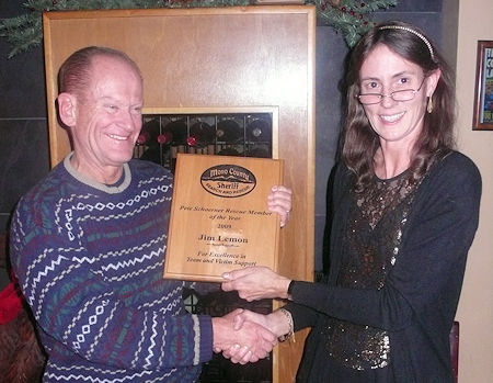 Jim Lemon - 2009 Rescue Member of the Year - Dave Michalski Photo