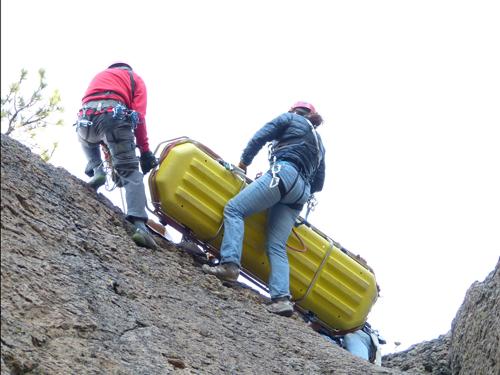 High Angle Rigging Training - Jim Gilbreath Photo