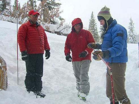 Assemblying Snow Probes