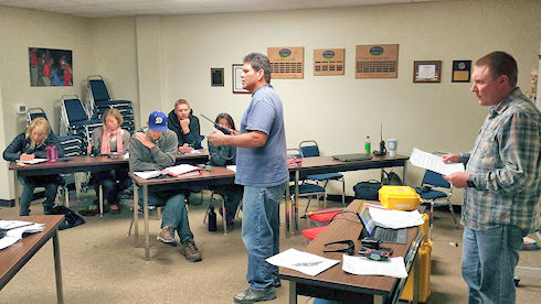 Rick Dodson and Jon Robertson instructing