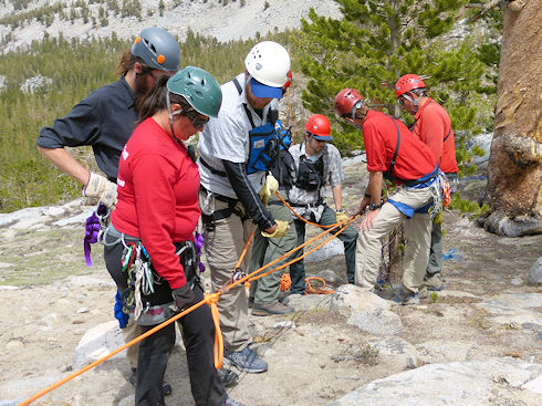 Technical Rescue Steep Angle training