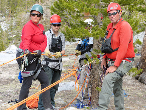 Technical Rescue Steep Angle training