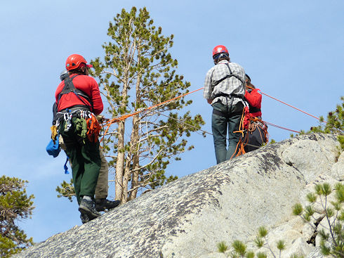 Technical Rescue Steep Angle training