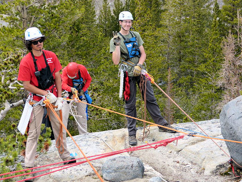 Technical Rescue Steep Angle training