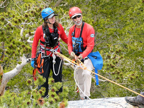 Technical Rescue Steep Angle training