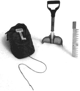 Figure 1 - The equipment necessary for the stuffblock test