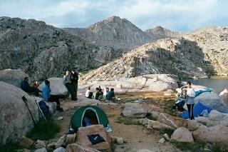 Campsite at Ursa Lake