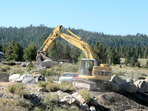 Site grading underway August 31, 2011