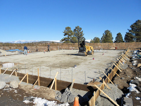 Preparing for slab - February 14, 2012