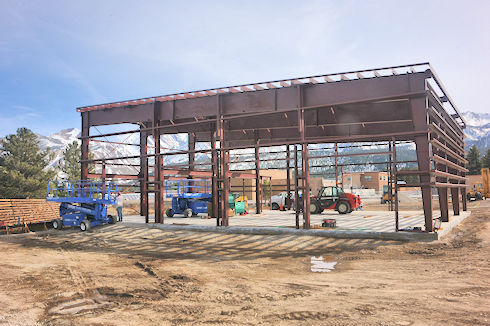 Steel framing - April 3, 2012