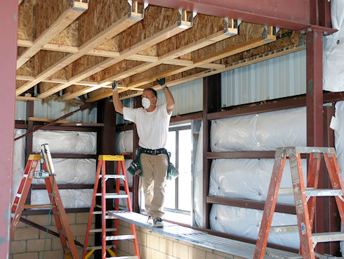 Interior construction - August 29, 2012