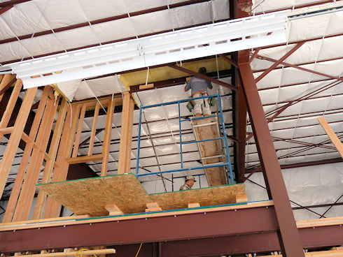 Interior construction - August 31, 2012