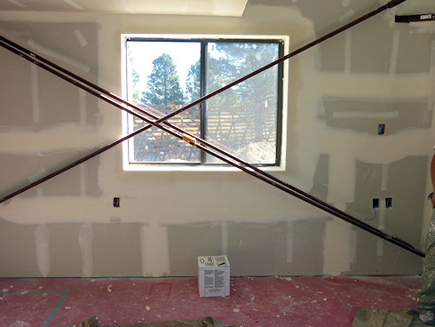 Interior finish underway - November 7, 2012